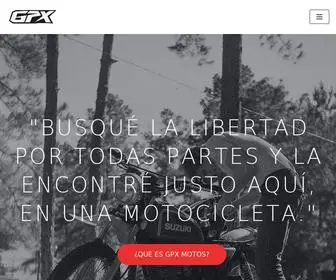 GPxmotos.com(Inicio Comienza Ahora) Screenshot