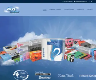 GQ-Tissueproducts.co.za(GQ Tissues) Screenshot