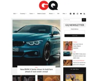 GQ.co.za(GQ South Africa) Screenshot