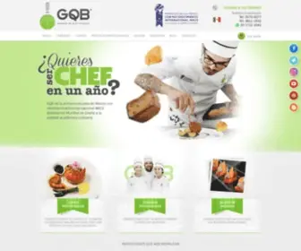 Gqbarteculinario.com(GQB Escuela de Arte Culinario) Screenshot