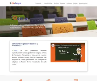 Gqdalya.com(Software de gestión escolar y académico) Screenshot