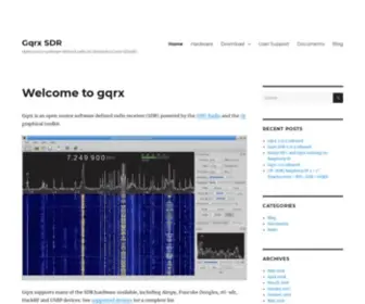 GQRX.dk(Gqrx SDR) Screenshot