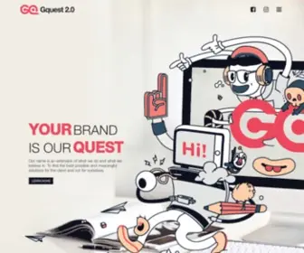 Gquest2.com(Your Brand Is Our Quest) Screenshot