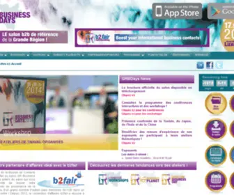 GR-Businessdays.com(The Greater Region Business Days 2014) Screenshot