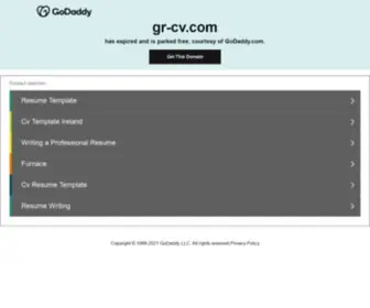 GR-CV.com(GR CV) Screenshot