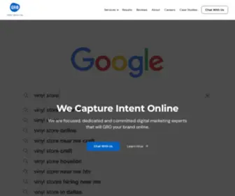 GR0.com(The World's Top Performance Marketing Agency) Screenshot
