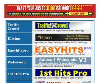 GR8Cashsites.com(Auto Surf Traffic Exchange) Screenshot