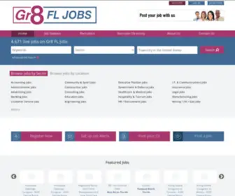 GR8Fljobs.com(Home of Gr8 FL Jobs) Screenshot