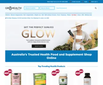 GR8Health.com.au(Gr8 Health) Screenshot