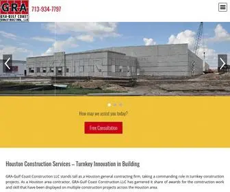 Gra-GCC.com(Houston General Contractor & Commercial Construction Services) Screenshot