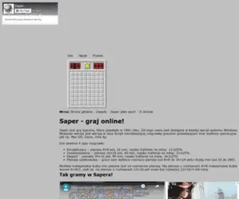 Gra-Saper.pl(Graj online) Screenshot