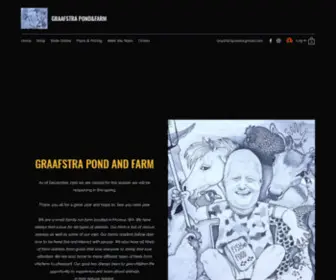 Graafstrapondandfarm.com(Graafstra Pond&Farm) Screenshot