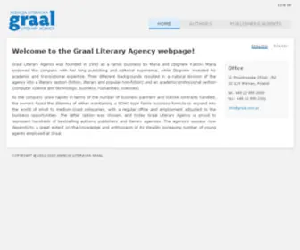 Graal.com.pl(Agencja Literacka GRAAL) Screenshot
