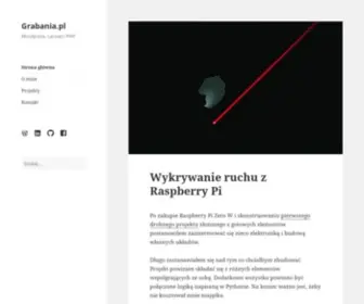 Grabania.pl(Wordpress, Laravel i PHP) Screenshot