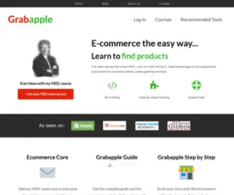 Grabapple.com(The Ecommerce Core Curriculum) Screenshot