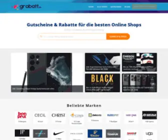 Grabatt.de(Top Gutscheine & Aktuelle Rabattcodes) Screenshot