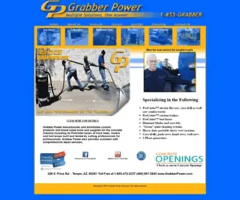 Grabberpower.com(Grabber Power Products) Screenshot