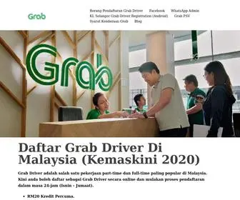 GrABCAr-MY.com(Cara Daftar Grab Driver Di Malaysia) Screenshot