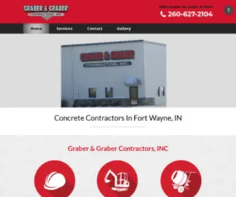 Graberandgraberconcrete.com(Graber &amp; Graber Contractors) Screenshot