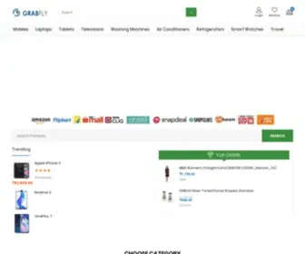 Grabfly.com(Best Online Comparison Shopping) Screenshot
