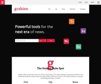 Grabien.com(The Multimedia Marketplace) Screenshot