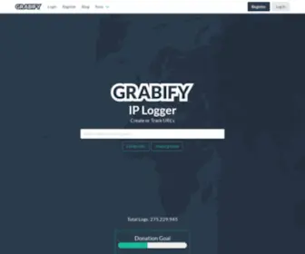 Grabify.link(Grabify IP Logger & URL Shortener) Screenshot
