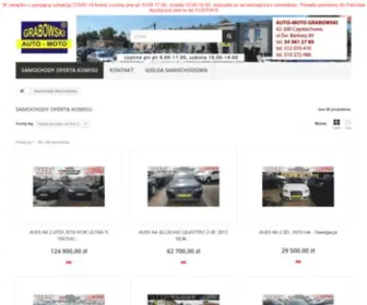 Grabowskim.pl(Samochody oferta komisu) Screenshot