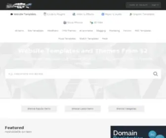 Grabtemplates.com(The #1 premium website templates) Screenshot