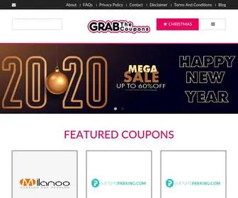 Grabthecoupons.com(Reviews) Screenshot