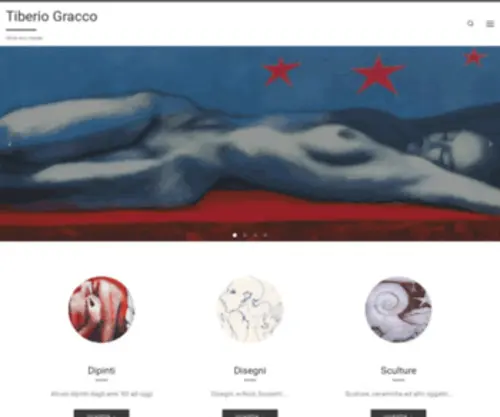 Gracco.it(L'Arte non mente) Screenshot