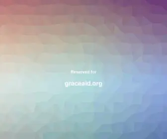 Graceaid.org(HOME) Screenshot