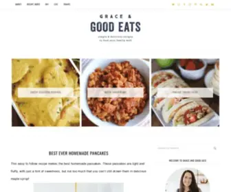 Graceandgoodeats.com(Simple & Delicious Recipes to Feed your Family Well) Screenshot