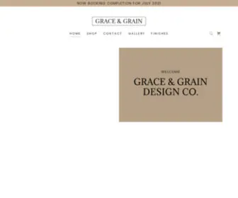 Graceandgrain.ca(Grace & Grain Design Co) Screenshot