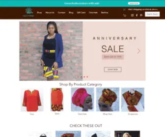 Graceandmoore.com(Grace and Moore Women's African Clothing) Screenshot