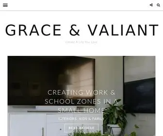 Graceandvaliantdesign.com(Grace & Valiant) Screenshot