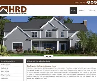 Graceathome.com(Home Roofing Depot) Screenshot