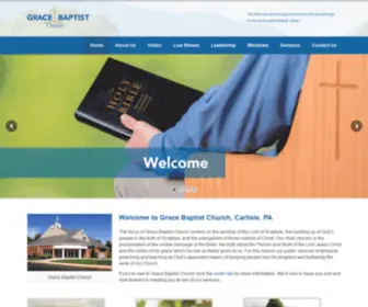 Gracebaptistcarlisle.org(Grace Baptist Church) Screenshot