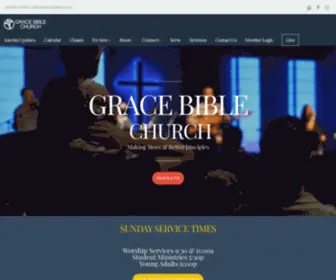 Gracebiblecw.com(Grace Bible Church) Screenshot