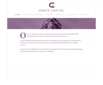 Gracecapitalboston.com(Grace Capital) Screenshot