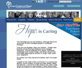 Gracecentersofhope.org(Grace Centers of Hope) Screenshot