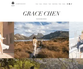 Gracechen.cn(Grace Chen Couture) Screenshot