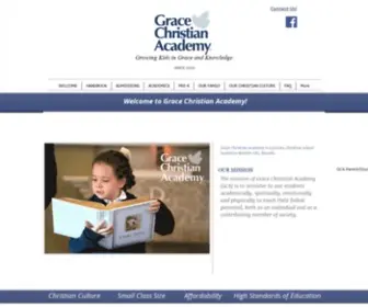 Gracechristianacademybc.org(Boulder City Private Christian School Grace Christian Academy) Screenshot