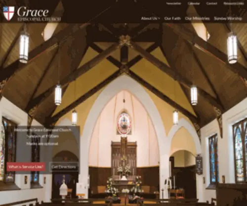 Gracechurchfreeport.org(Grace Episcopal Church) Screenshot
