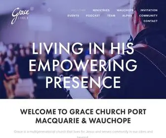 Gracechurchpm.org.au(Grace Church) Screenshot