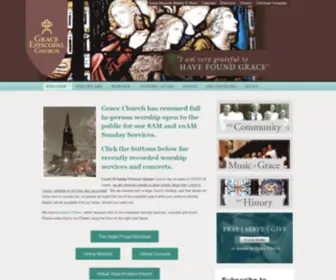 Gracechurchprovidence.org(Episcopal Church of Providence) Screenshot