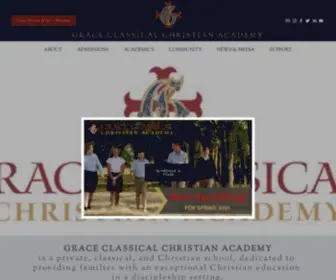 Graceclassical.com(Grace Classical Academy) Screenshot