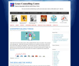 Gracecounsellors.com(Grace Counselling Centre) Screenshot