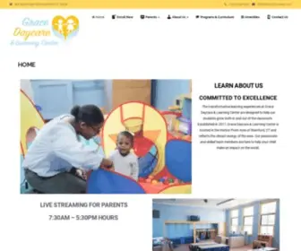 Gracedaycares.com(Grace Daycare & Learning Center) Screenshot