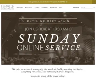 Gracedupage.org(Grace Church of DuPage) Screenshot