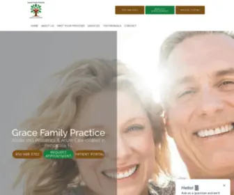 Gracefampractice.com(Grace Family Practice) Screenshot